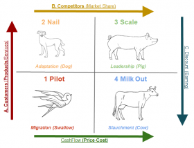 Product-Earn Quadrant